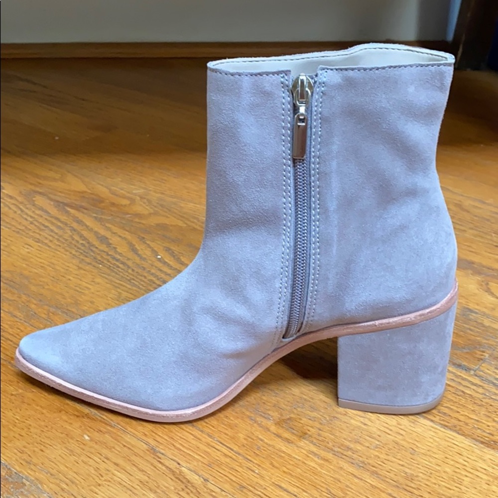 KAANAS Carricante point grey shade boots